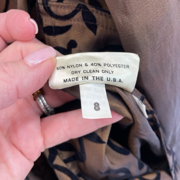 Mycra Pac Long Coat Bronze Scroll Medium - Picture 15 of 16